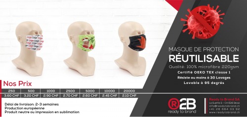 Image Des masques certifiés Image Des masques certifiés