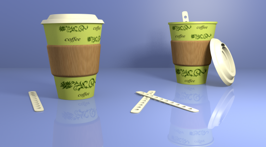 Mugs en plastique