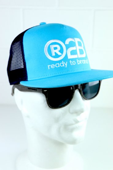 342 Casquette R2B enfant bleue